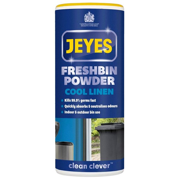 JEYES FRESHBIN DISINFETANT & DEODORISER POWDER COOL LINEN 550G