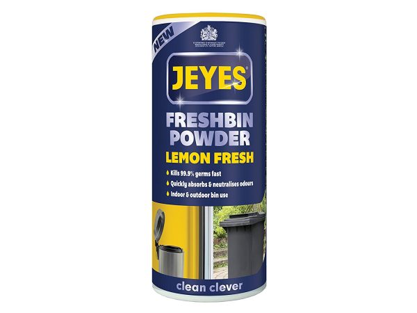 JEYES FRESHBIN DISINFETANT & DEODORISER POWDER LEMON 550G