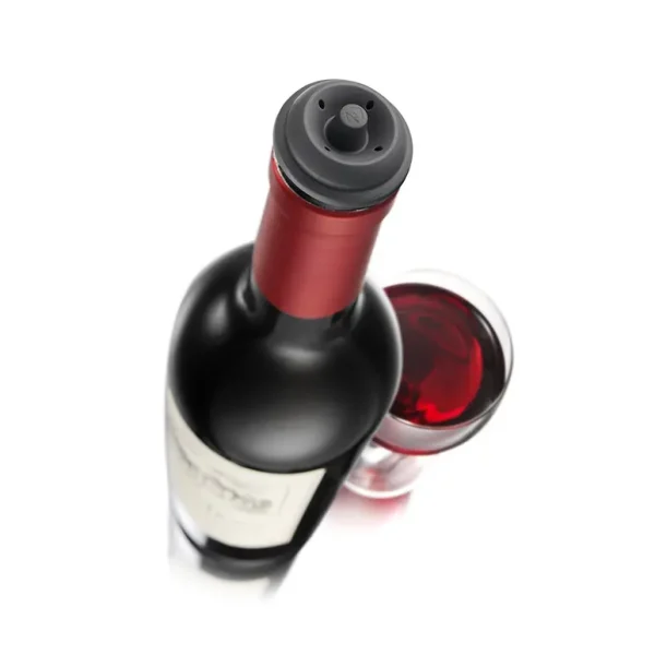 VACU VIN WINE STOPPERS GREY PACK OF 2