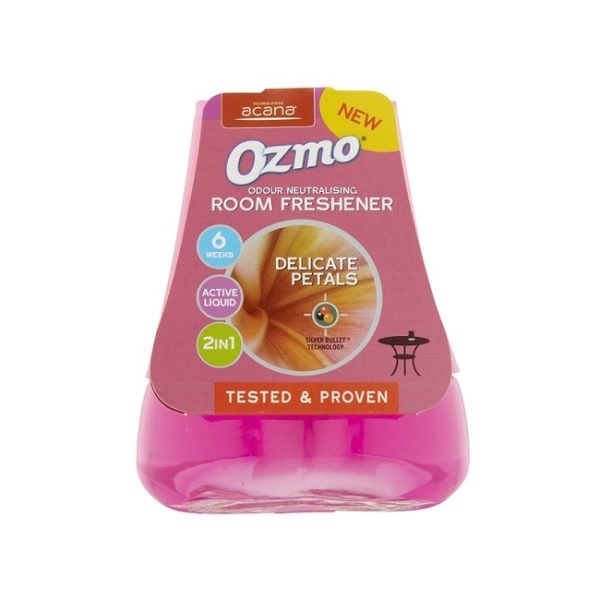 OZMO LIQUID WICK ODOUR NEUTRALISER & FRESHENER DELICATE PETALS