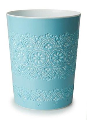 BLUE CANYON 9 LITRE FLORA WASTE CONTAINER BASKET STORAGE BIN - BLUE