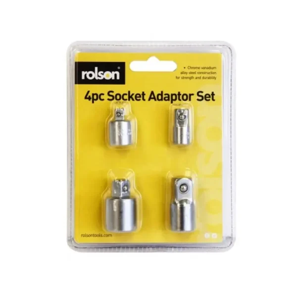 ROLSON SOCKET ADAPTOR SET PACK OF 4