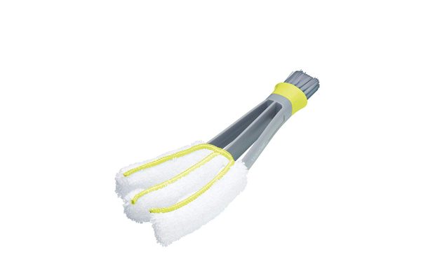 KITCHENCRAFT MICROFIBRE BLIND CLEANERS DUSTER WITH BRUSH