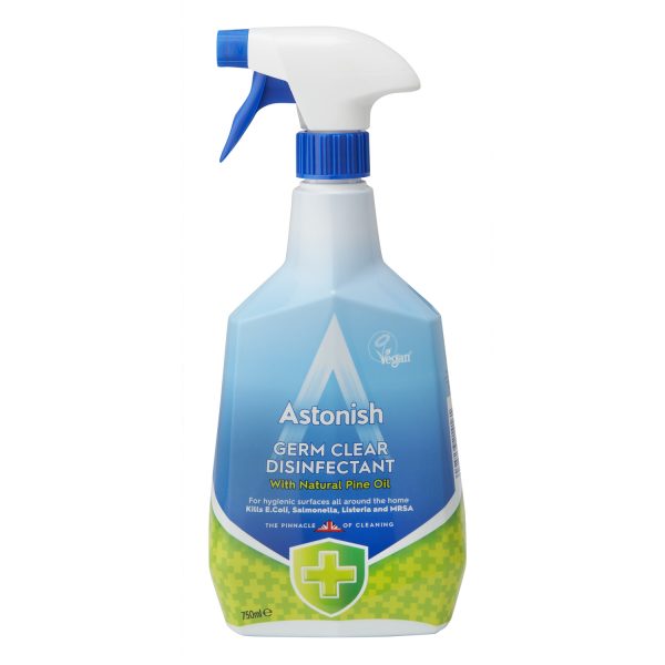 ASTONISH GERM CLEAR DISINFECTANT WITH PINE OIL 750ML