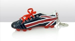 UNION JACK FOOTBALL BOOT PURSE