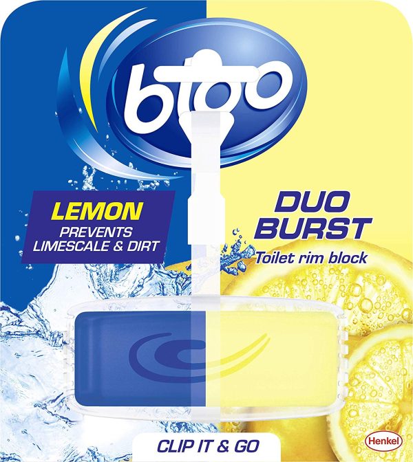 BLOO LEMON CITRUS ZEST VALUE FOR MONEY RIM BLOCK DUO STICK 40 G