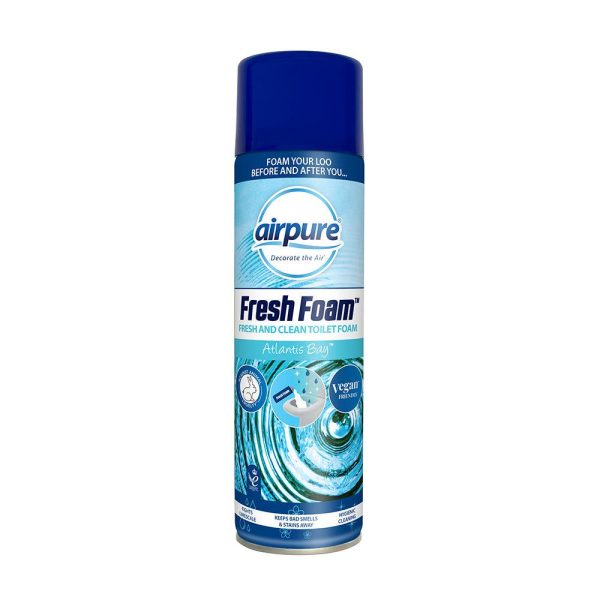 AIRPURE FRESH FOAM TOILET CLEANER 500ML - ATLANTIS BAY