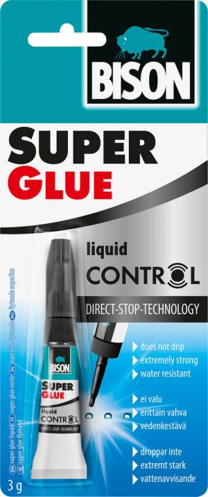 BISON SUPER GLUE LIQUID CONTROL PEN 3G
