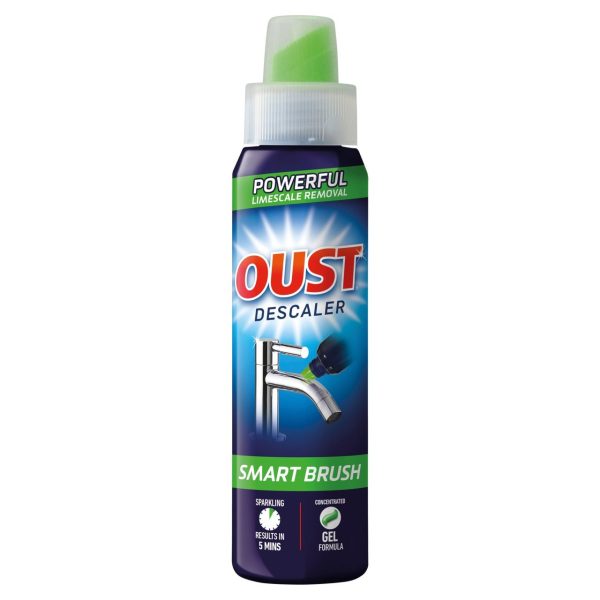 OUST DESCALER POWERFUL LIMESCALE REMOVAL GEL SMART BRUSH 300ML