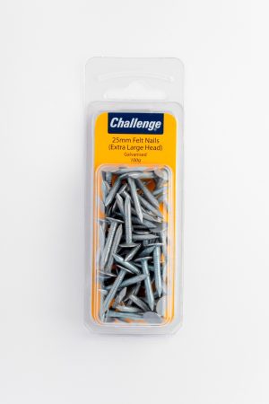 CHALLENGE GALVANISED FELT NAILS 25MM 100G