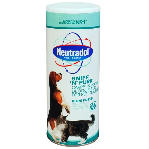 NEUTRADOL SNIFF N PURR PET CARPET& ROOM DEODORISER 350G