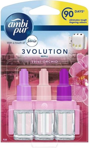 AMBI PUR 3VOLUTION THAI ORCHID AIR FRESHENER PLUG-IN DIFFUSER REFILL 20 ML