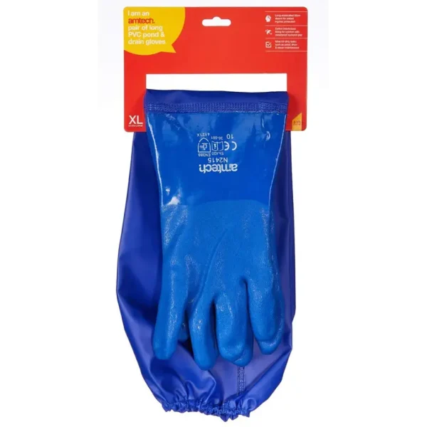 AM-TECH HEAVY DUTY POND & DRAIN GLOVES XL