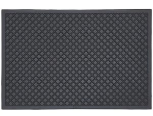 ALP HEAVY DUTY EPDM RUBBER ANTI SLIP DOOR MAT 535MM X 355MM
