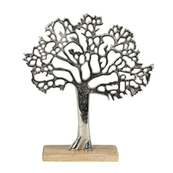 TREE OF LIFE ON WOODEN BASE MEDIUM 30 X 33CM