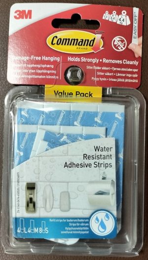 COMMAND WATER RESISTANT REFILL STRIPS VALUE PACK