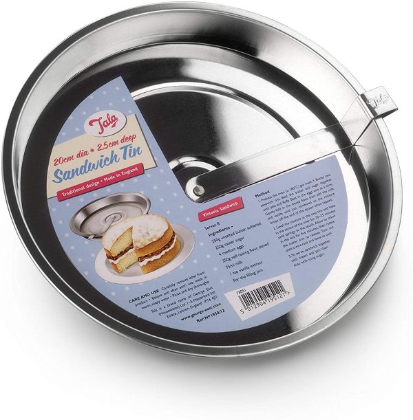 TALA ORIGINALS 8 INCH SANDWICH TIN WITH CUTTER