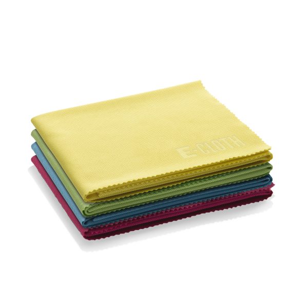 E-CLOTH GLASS / POLISHING CLOTHS PACK OF 4