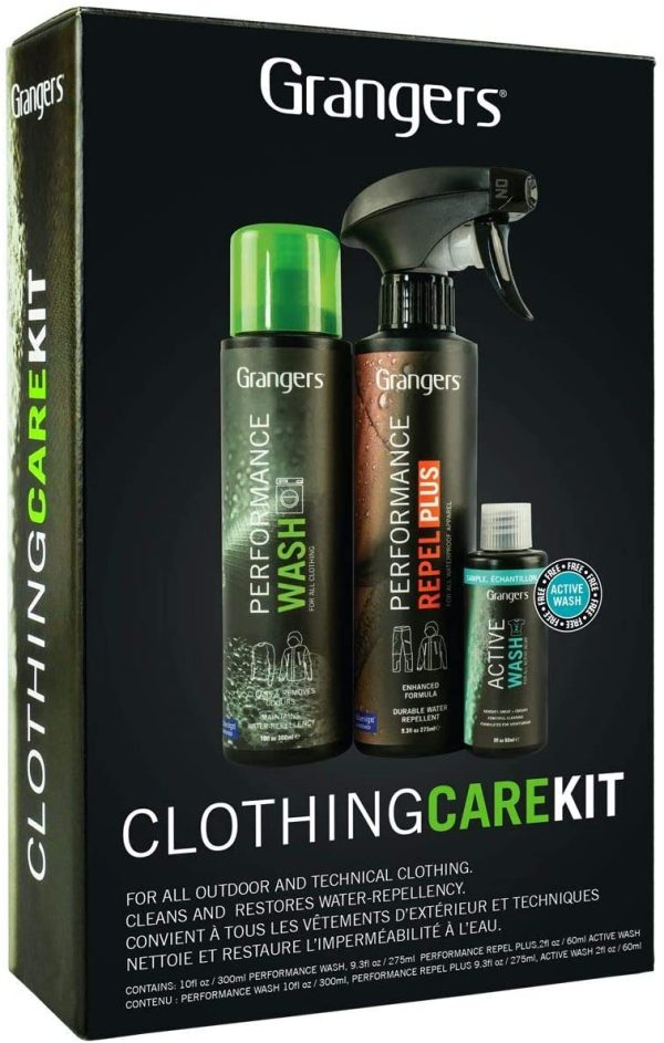 GRANGERS UNISEX'S CARE KIT CLOTHING REPEL TRANSPARENT