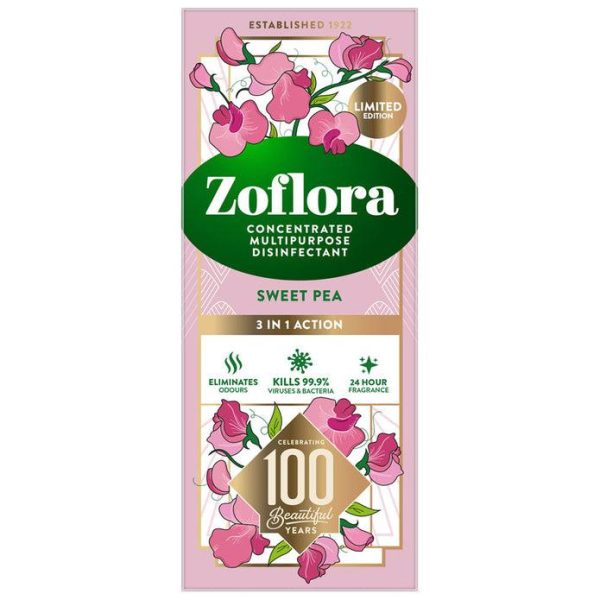 ZOFLORA 3 IN 1 ANTI BACTERIAL DISINFECT CLEANER 500ML - SWEET PEA