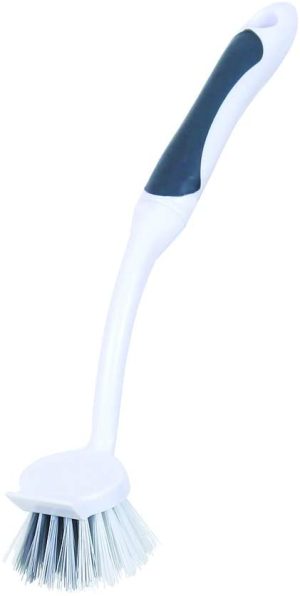 ELLIOTTS ROUND DISH BRUSH WITH GRIP HANDLE