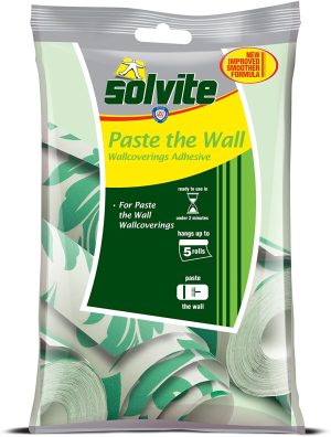 SOLVITE PASTE THE WALL 5 ROLL SACHET WALLPAPER ADHESIVE