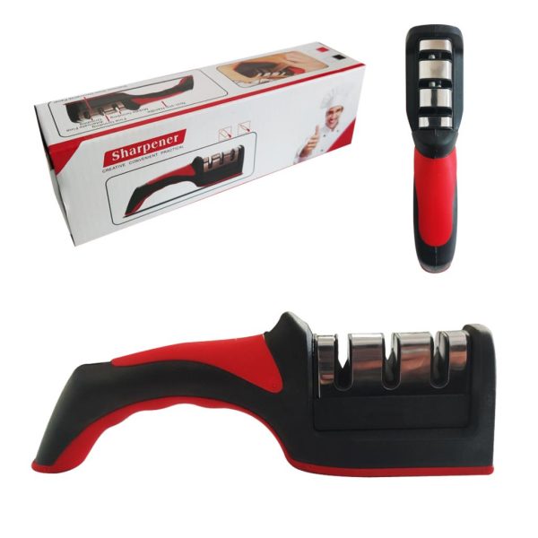 3 STAGE KITCHEN KNIFE SHARPENERS TOOL