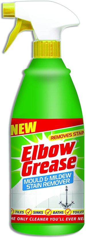 ELBOW GREASE MOULD & MILDEW STAIN REMOVER SPRAY 1 LITER