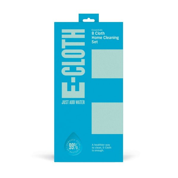 E-CLOTH HOME CLEANING SET - 8 CLOTHS HOUSE CLEANING KIT