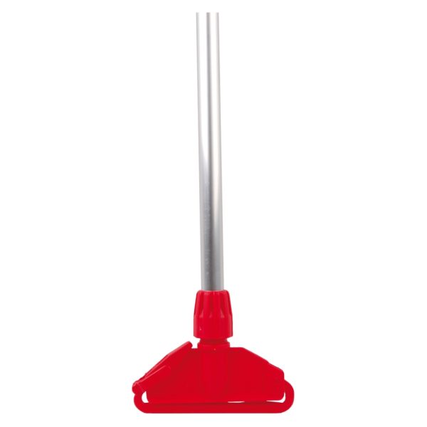 HYGIENE HANDLE 137CM & PLASTIC KENTUCKY FITTING RED