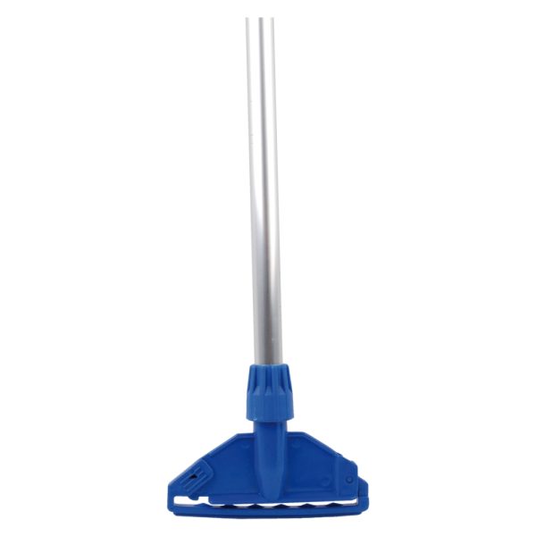 HYGIENE HANDLE 137CM & PLASTIC KENTUCKY FITTING BLUE