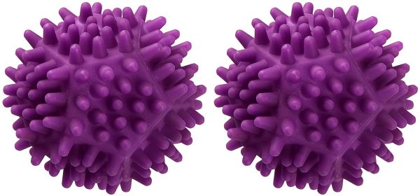 FACKELMANN DRYER BALLS FLUFFY PLASTIC BERRY APX 6.5 X 6.5 X 6.5 CM