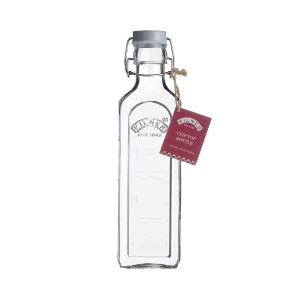 KILNER NEW CLIP TOP BOTTLE 0.6 LITRE