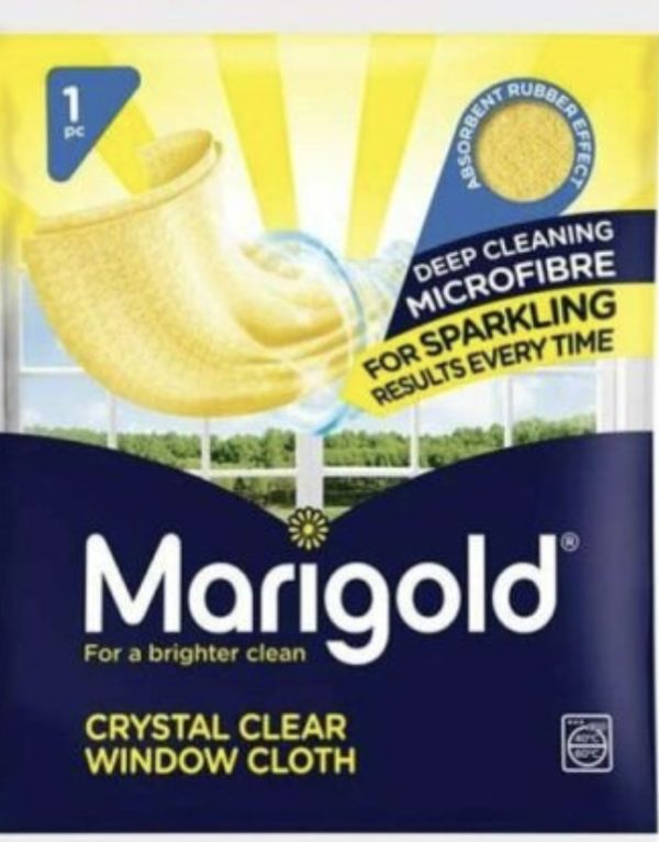 MARIGOLD CRYSTAL CLEAR WINDOW CLOTH