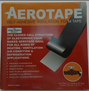 AEROFLEX AEROTAPE SELF ADHESIVE INSULATION FOAM TAPE 50MM X 3MM X 9.1M