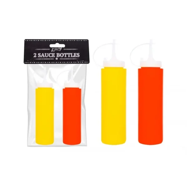 RSW BBQ SQUEEZY SAUCE / KETCHUP BOTTLE PACK OF 2