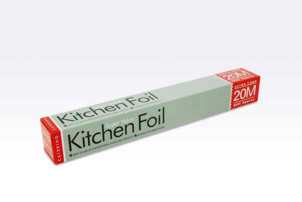 ESSENTIAL SUPER VALUE KITCHEN FOIL 450MM X 20M / 66FT