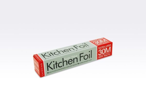 ESSENTIAL SUPER VALUE KITCHEN FOIL 300MM X 30M / 100FT