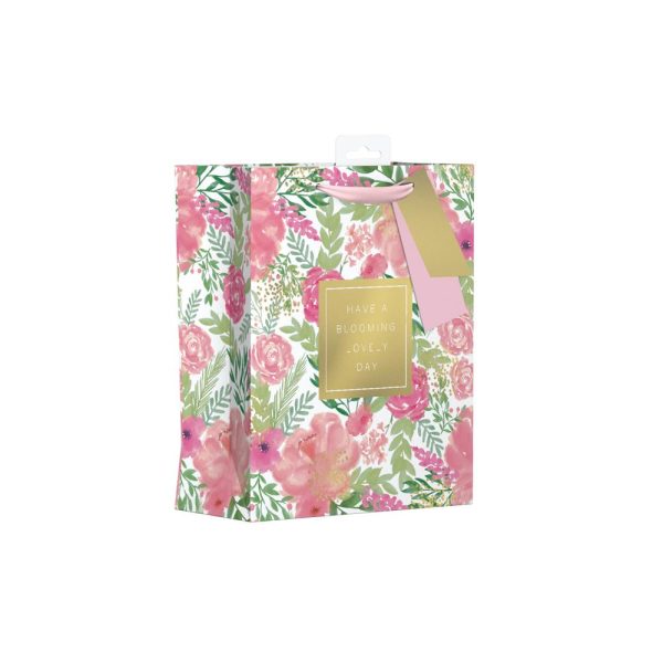 SPRING FLORAL MEDIUM GIFT BAG