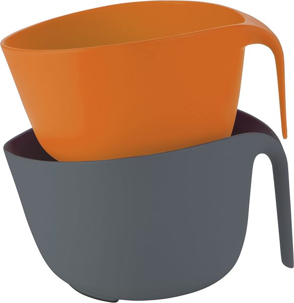 JOE WICKS MIXING JUG BOWL AND STRAINING COLANDER