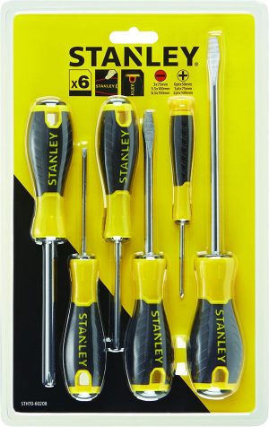STANLEY ESSENTIALS SCREWDRIVER SET 6/PCS