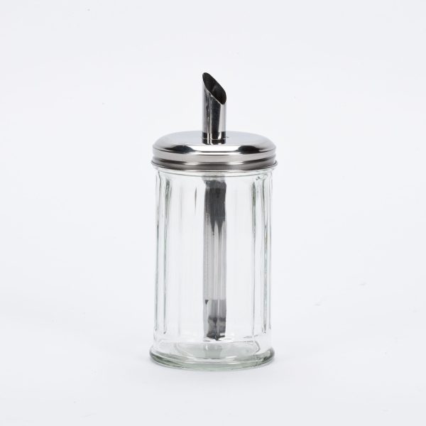 HIGHLANDS GLASS SUGAR POURER / DISPENSER