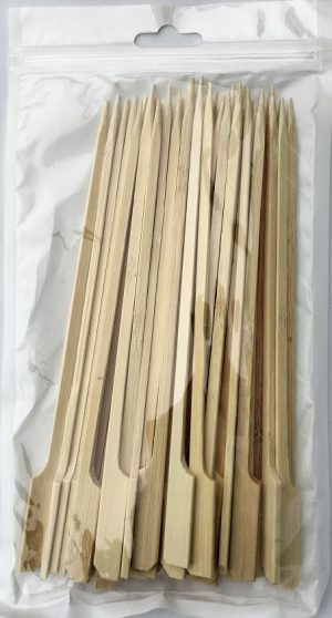 BAMBOO SATAY / PADDLE SKEWERS 18CM PACK OF 40