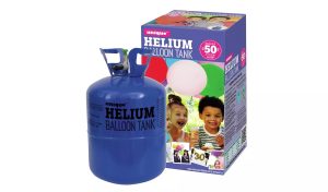 UNIQUE LARGE HELIUM GAS CYLINDER BALLOON TANK CANISTER 50 BALLOON 9"
