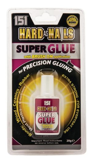 151 HARD AS NAIL SUPERGLUE WITH BRUSH 20G
