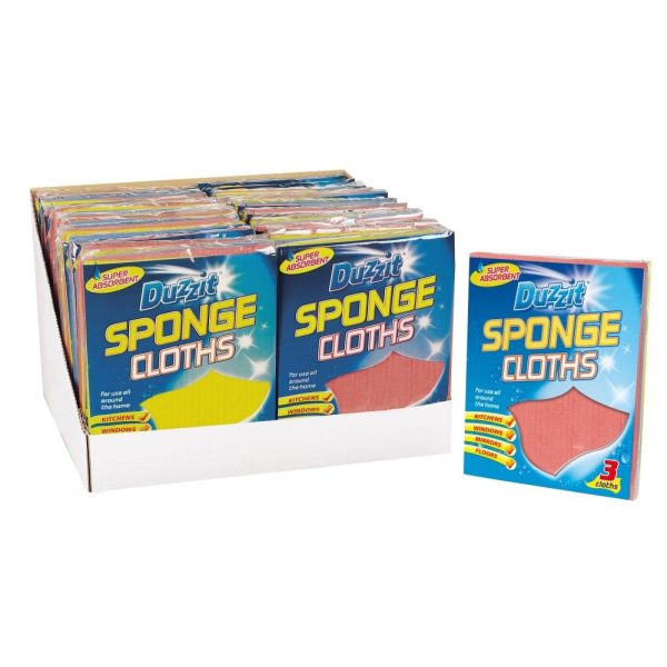 DUZZIT SPONGE CLOTH PACK OF 3