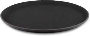 TUFFGRIP SUPER PLASTIC ANTI SKID / NON SLIP FOOD ROUND TRAY 14" / 35CM