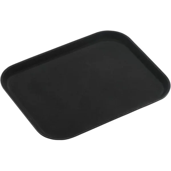 TUFFGRIP SUPER PLASTIC ANTI SKID / NON SLIP FOOD RECTANGLE TRAY 12" X 16"