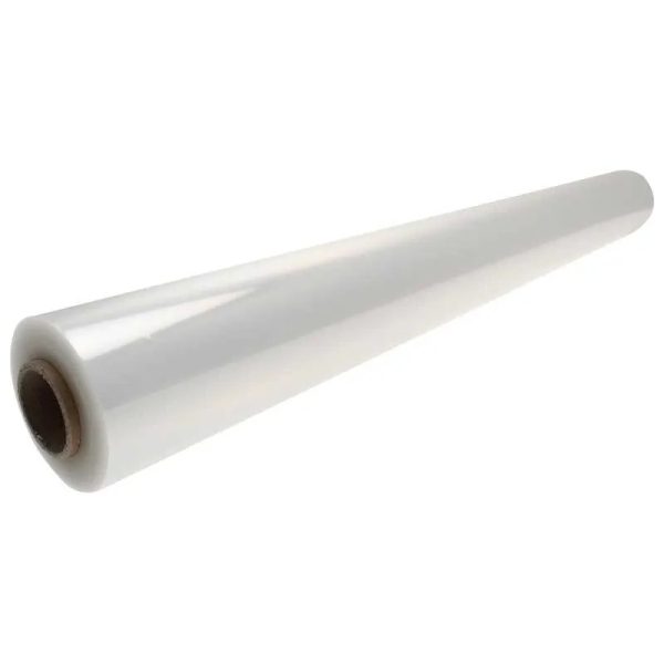 CLEAR CELLOPHANE GIFT WRAP ROLL 80CM X 100M