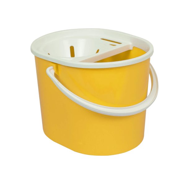 LUCY EXTRA TOUGH MOP BUCKET WITH SIEVE - MILD YELLOW